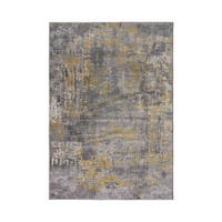 TEPPICH 150/80 cm Gelb, Grau  - Gelb/Grau, Basics, Textil (150/80cm) - Xora