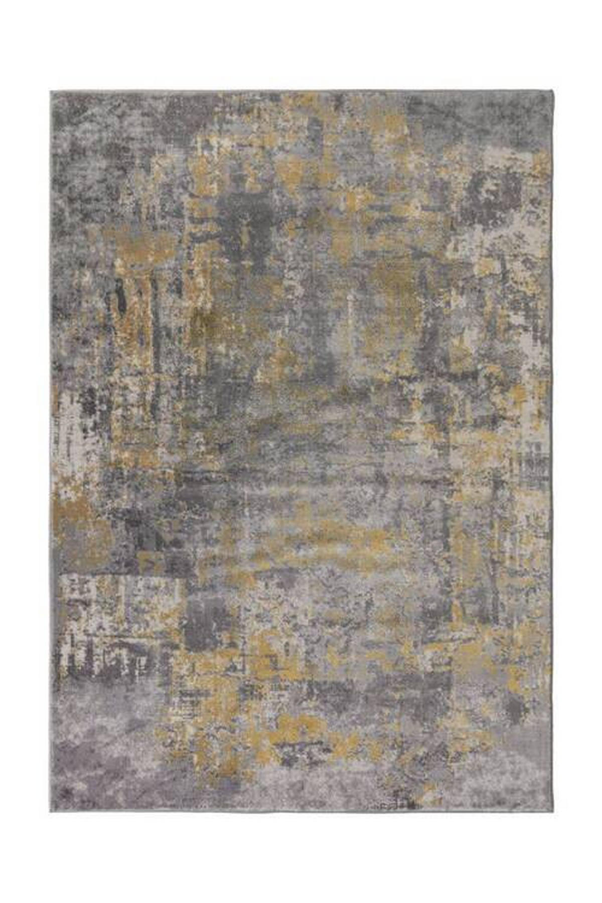 TEPPICH 150/80 cm Gelb, Grau  - Gelb/Grau, Basics, Textil (150/80cm) - Xora