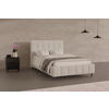 POLSTERBETT 140/200 cm  in Naturfarben  - Schwarz/Naturfarben, Modern, Holz/Textil (140/200cm) - MID.YOU