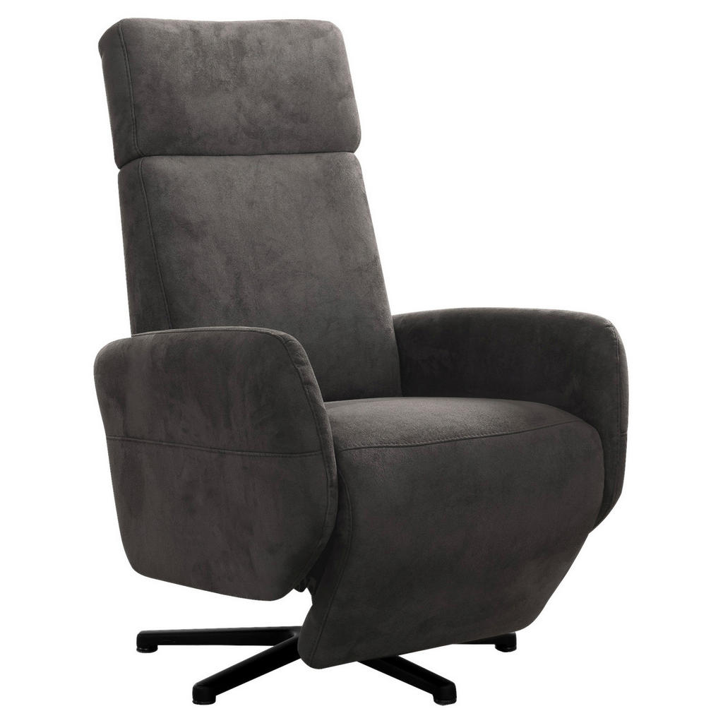 Thumbnail - Sit & More Drehstuhl, Anthrazit, Textil, Sternfuß, 71x110x82 cm, Goldenes M, Oeko-Tex® Standard 100, Made in Europe, DGM...