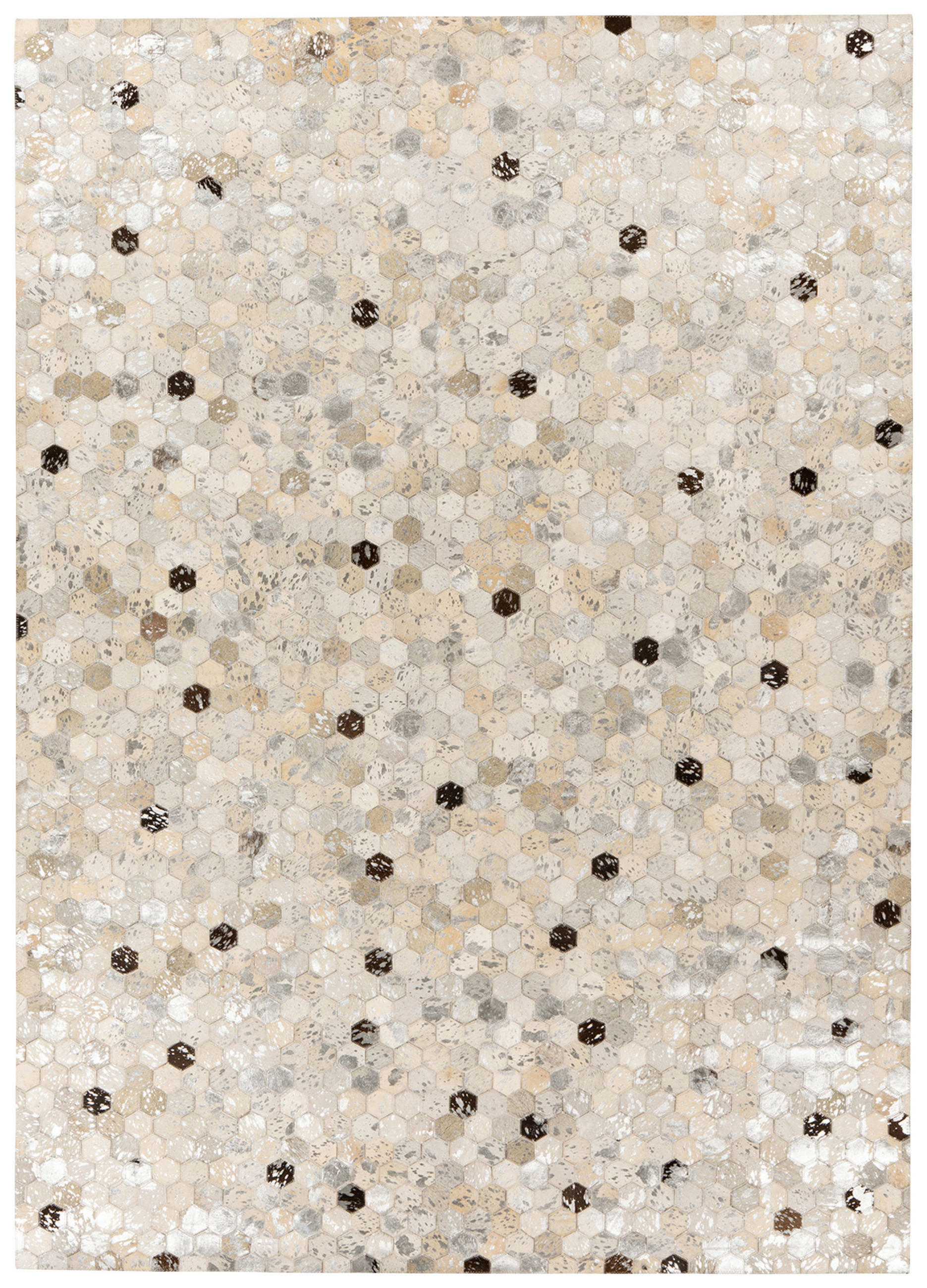 XXXL KOŽENÝ KOBEREC, 80/150 cm, sivá, strieborná