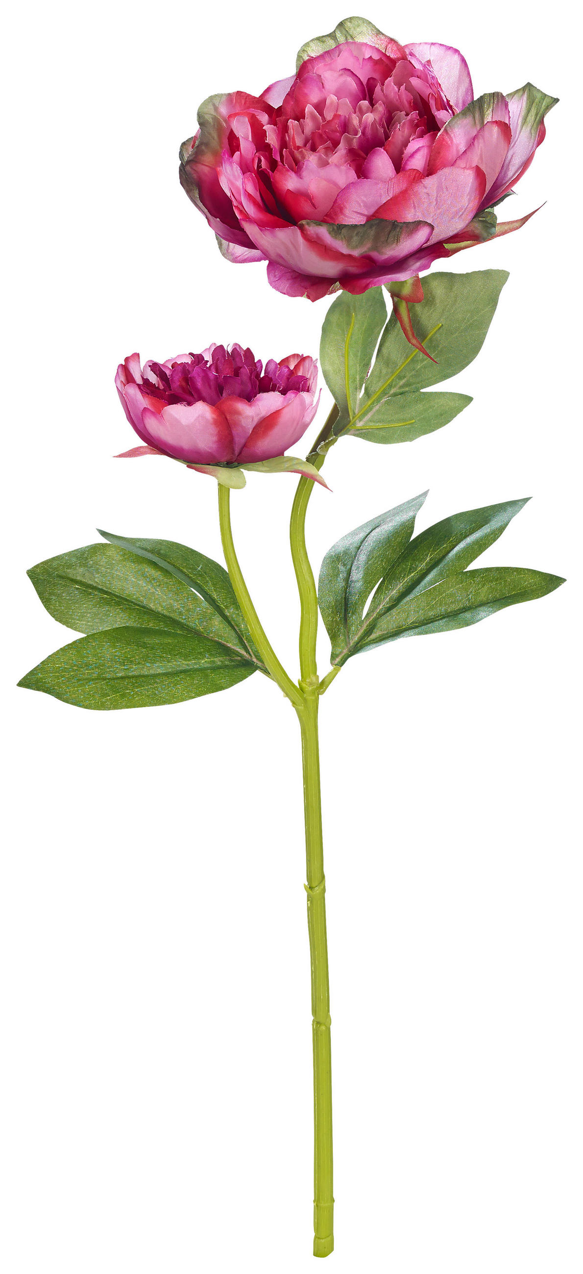 KUNSTBLUME - Grün, Basics, Kunststoff/Textil (60cm)