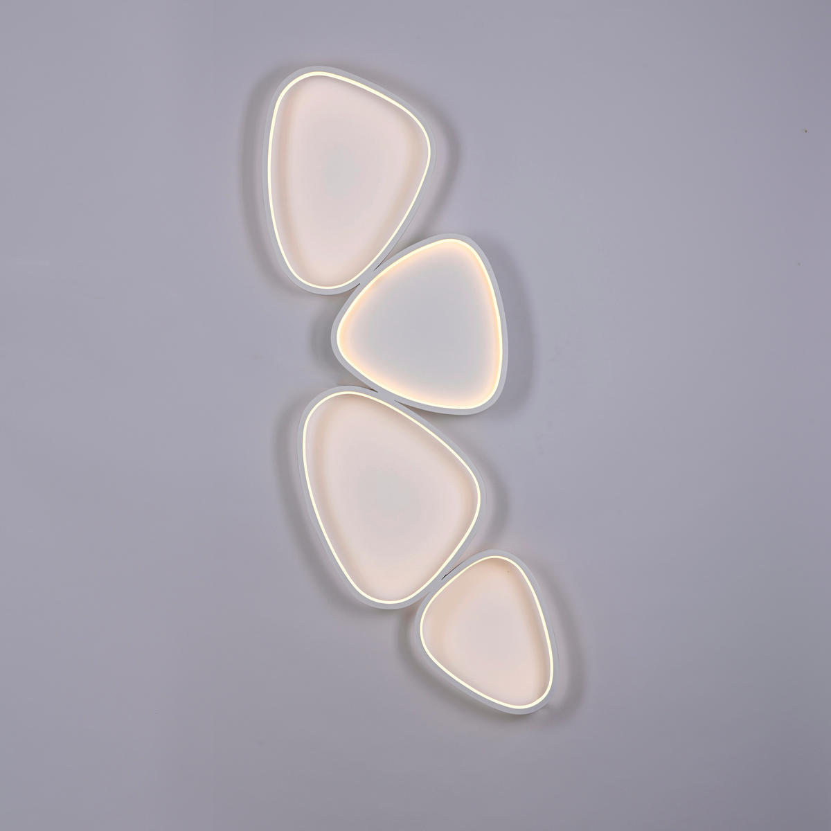 LED-DECKENLEUCHTE 116/38/6,2 cm   - Weiß, Design, Kunststoff/Metall (116/38/6,2cm) - Schöner Wohnen