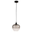 HÄNGELEUCHTE 23/150 cm  - Schwarz/Grau, Basics, Glas/Metall (23/150cm) - Dieter Knoll