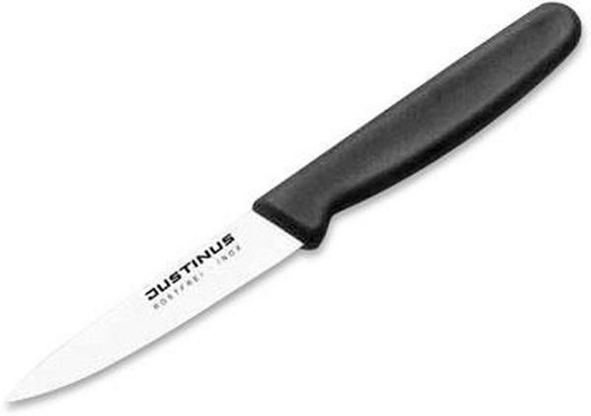 CUȚIT PENTRU GĂTIT 19,5 cm  - culoare inox/negru, Basics, plastic/metal (19,5cm) - Justinus