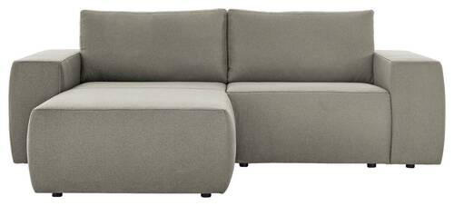 ECKSOFA Braun Webstoff  - Schwarz/Braun, Design, Kunststoff/Textil (160/242cm) - LOOKS by W.Joop