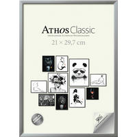 BILDERRAHMEN - Silberfarben, Basics, Papier/Holzwerkstoff (21/30/1,8cm)