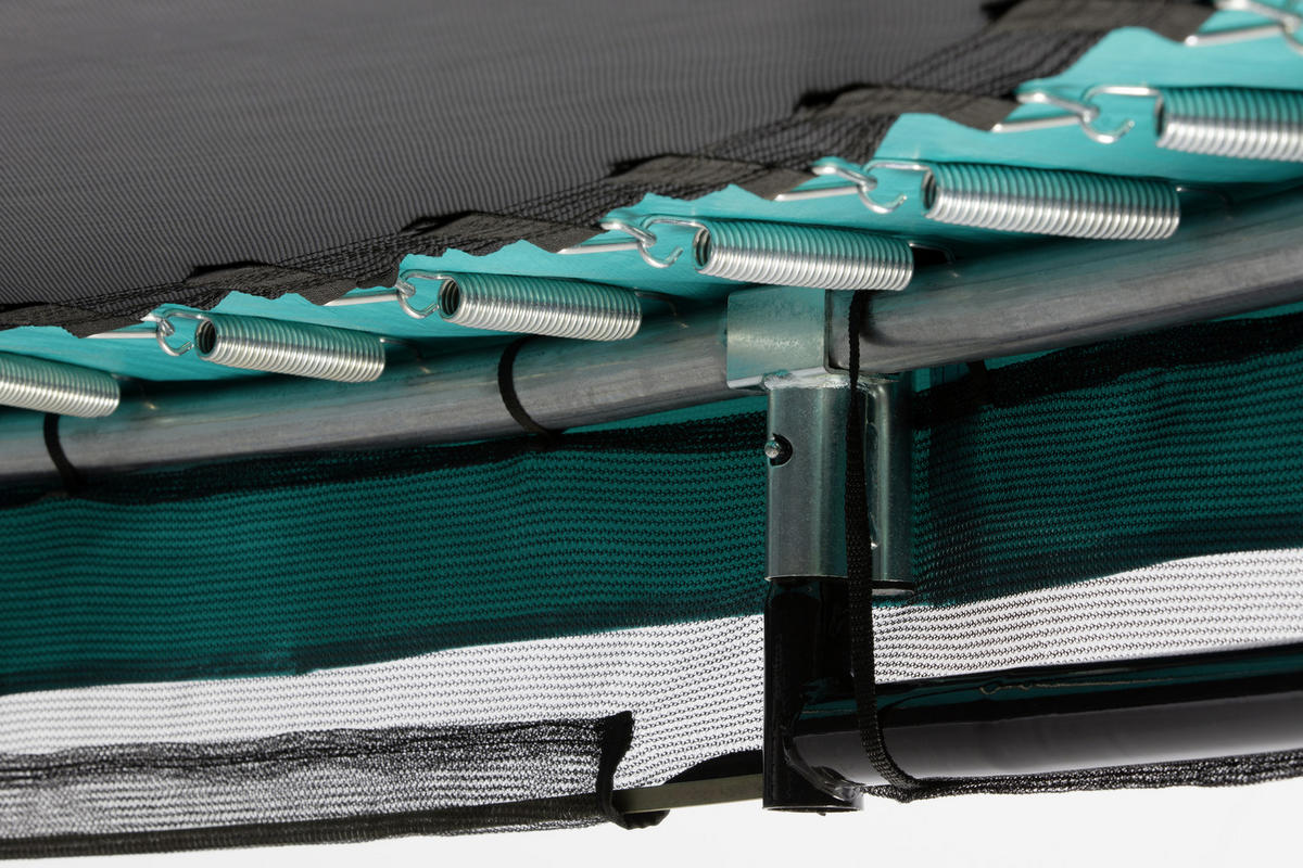 Trampolin Salta Comfort Ground Salta Comfort Edition Ground  - Grün, Basics, Metall (396/200cm) - Salta