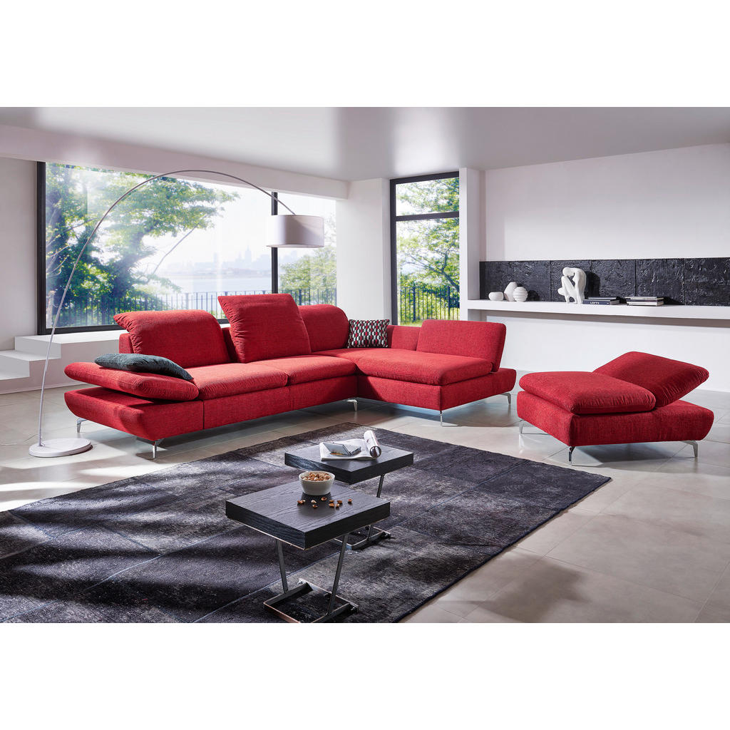 Thumbnail - Chilliano Ecksofa, Grau, Textil, 4-Sitzer, Ottomane links, L-Form, 315x200 cm, Goldenes M, Emas, DIN EN ISO 9001, Typena...