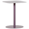 BEISTELLTISCH 40/40/50 cm Lila organisch  - Lila, Design, Metall (40/40/50cm) - Landscape