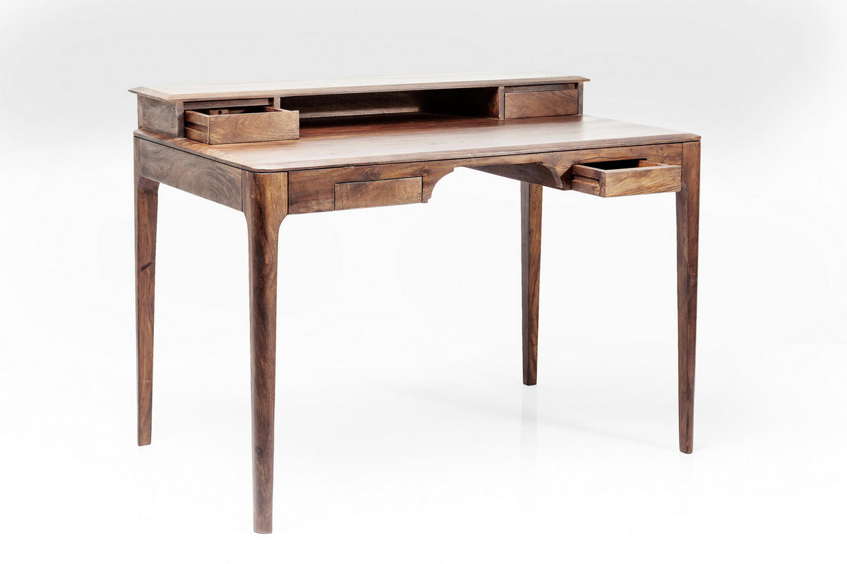 SCHREIBTISCH 110/70/85 cm  in Walnussfarben  - Walnussfarben, LIFESTYLE, Holz (110/70/85cm) - Kare-Design