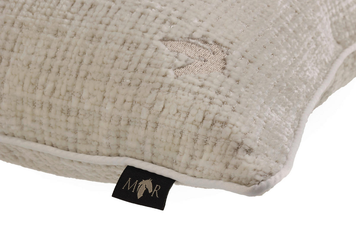 KISSENHÜLLE Marcel.Remus.Design- Andratx creme 45/45 cm  - Creme, Design, Textil (45/45cm)