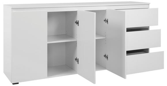 SIDEBOARD in 178/80/40 cm - Schwarz/Weiß, Design, Holzwerkstoff/Kunststoff (178/80/40cm) - Carryhome