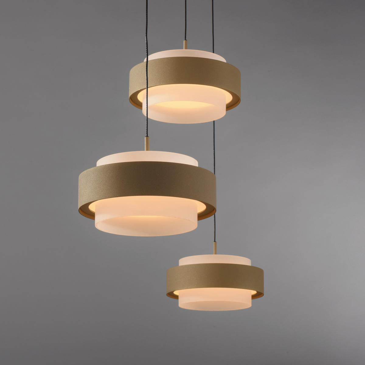 LED-PENDELLEUCHTE Elmo 96/17,5/180 cm  - Sandfarben, Design, Kunststoff/Metall (96/17,5/180cm) - Schöner Wohnen