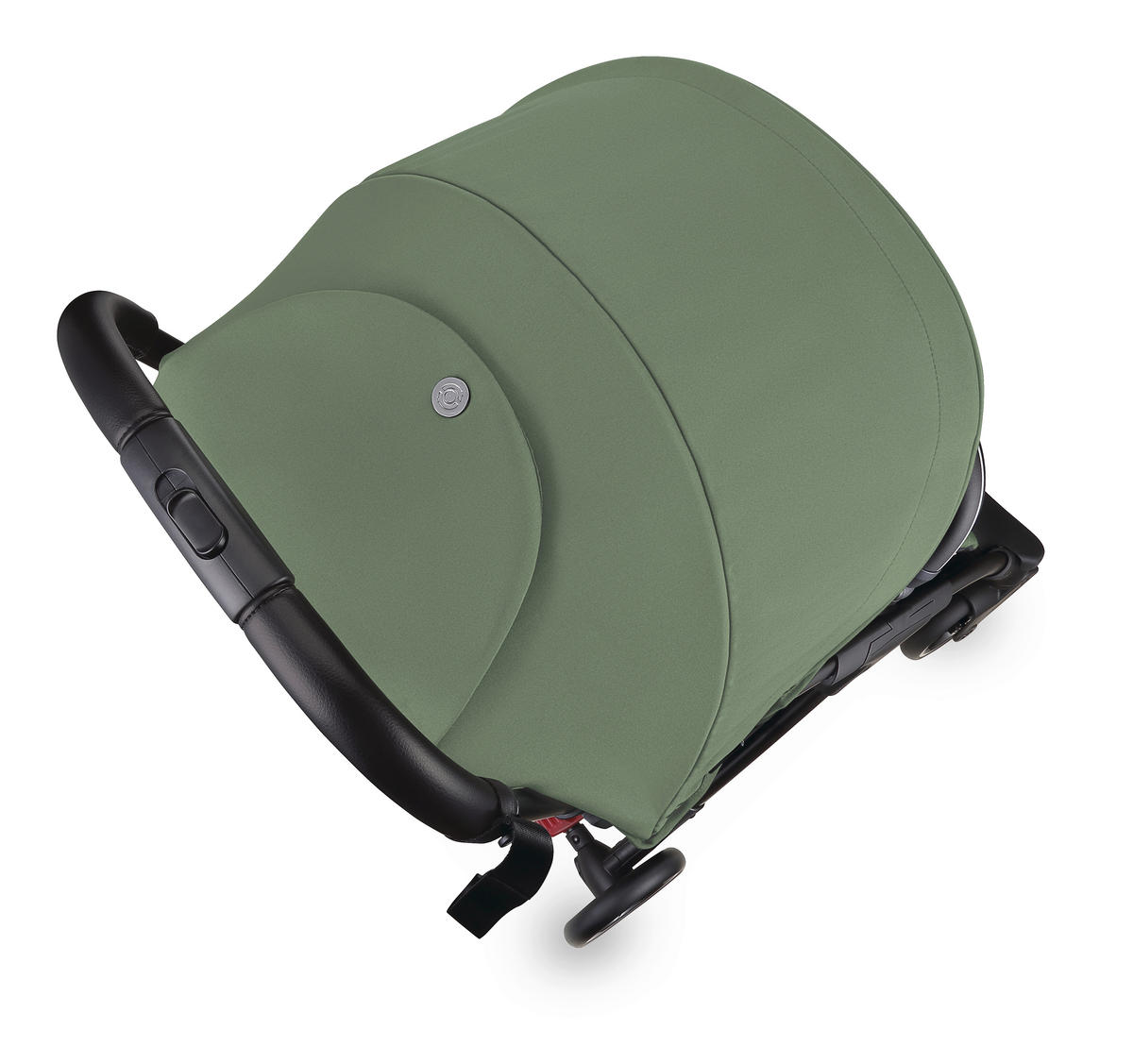 BUGGY STROLL LITE  - Schwarz/Olivgrün, Basics, Textil/Metall (70/46/103cm) - GLOBBER