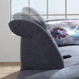 ECKSOFA in Chenille Hellgrau  - Chromfarben/Hellgrau, Design, Textil (242/313cm) - Xora