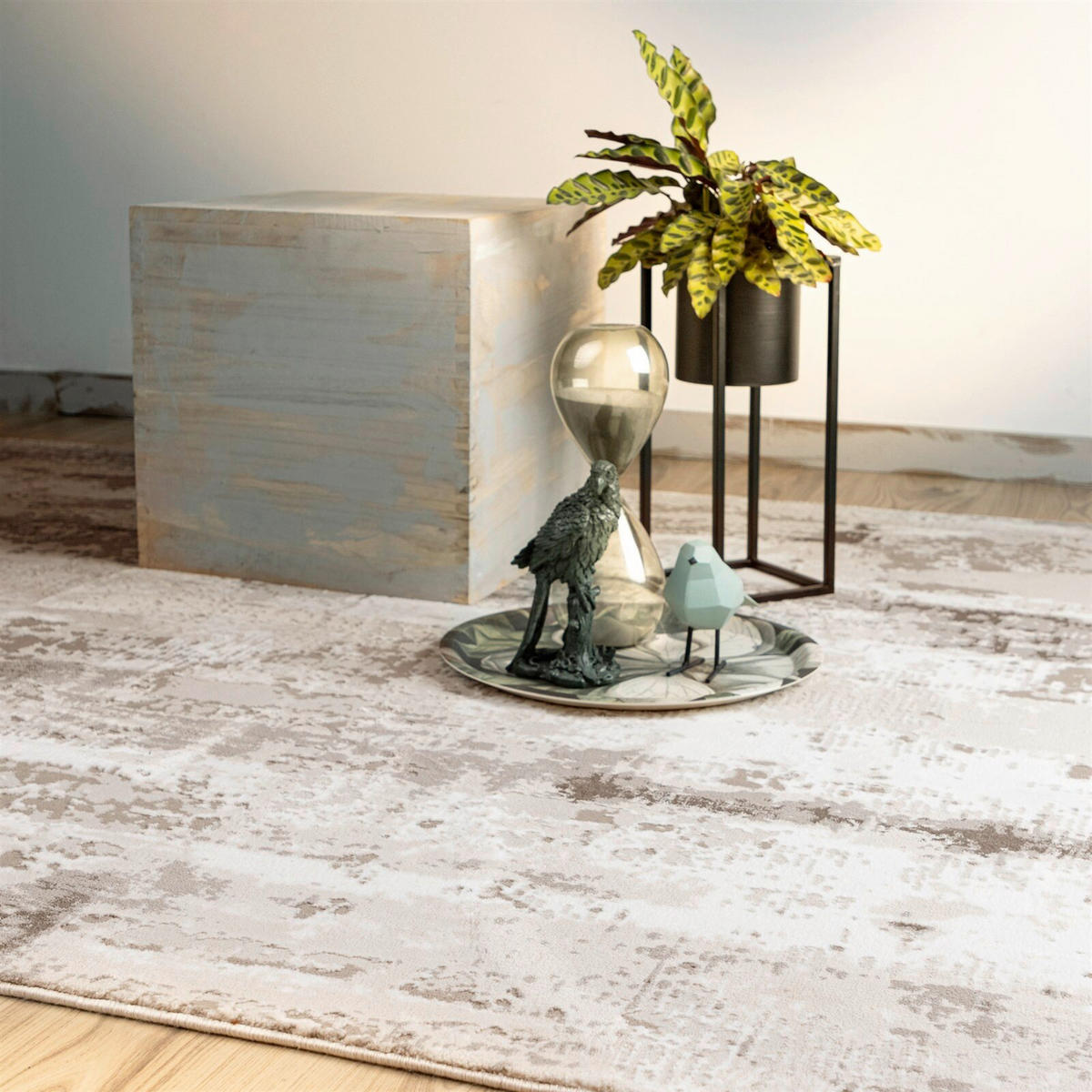 FLACHWEBETEPPICH 120/170 cm Taupe rechteckig  - Taupe, Basics, Textil (120/170cm) - Kayoom