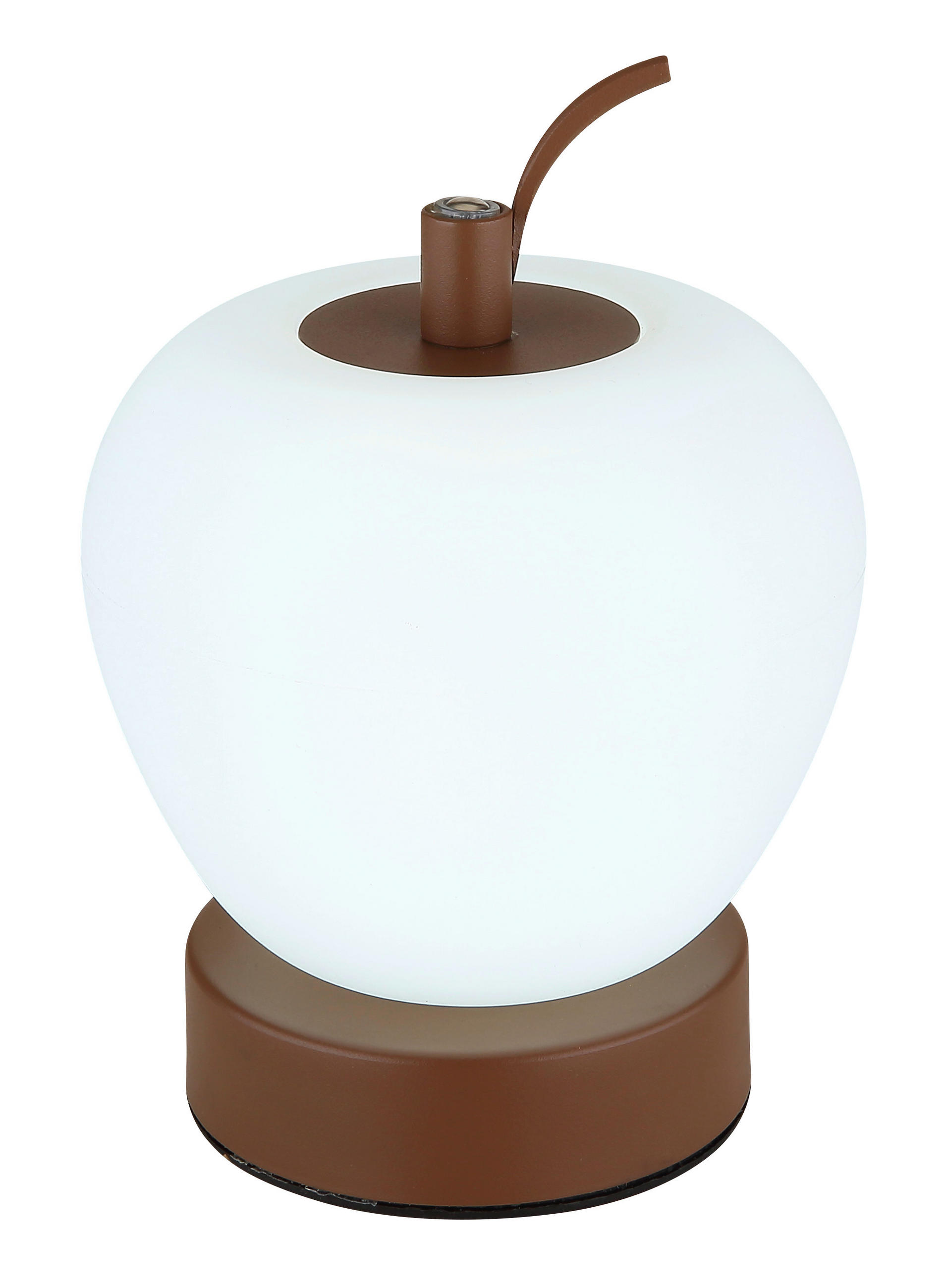 NAMIZNA SVETILKA ZA POLNJENJE        12/16,5 cm       - bela/rjava, Konvencionalno, kovina/umetna masa (12/16,5cm) - Globo