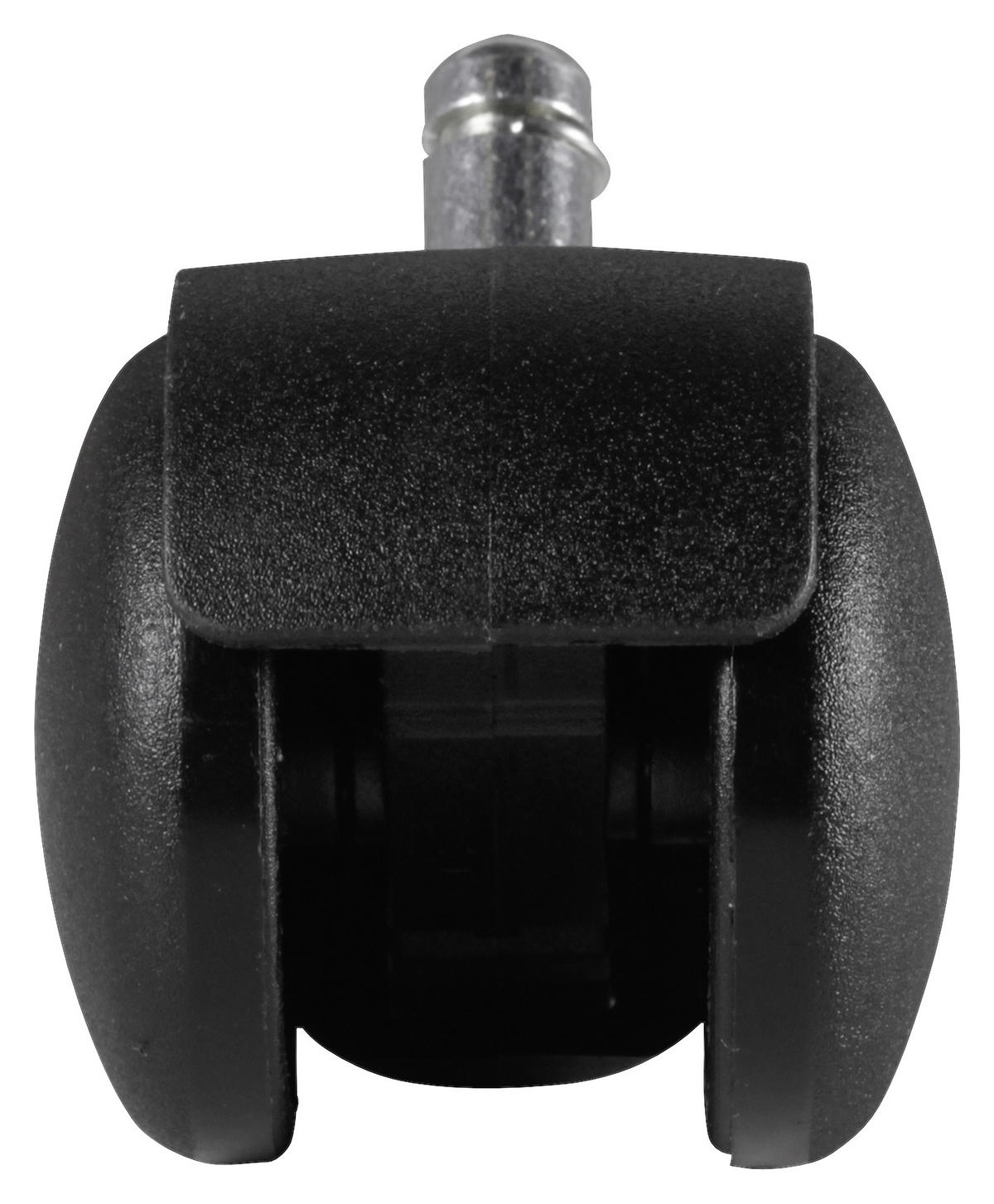 KOLEČKO PRO OTOČNÉ ŽIDLE - černá, Basics, plast (5cm) - MID.YOU