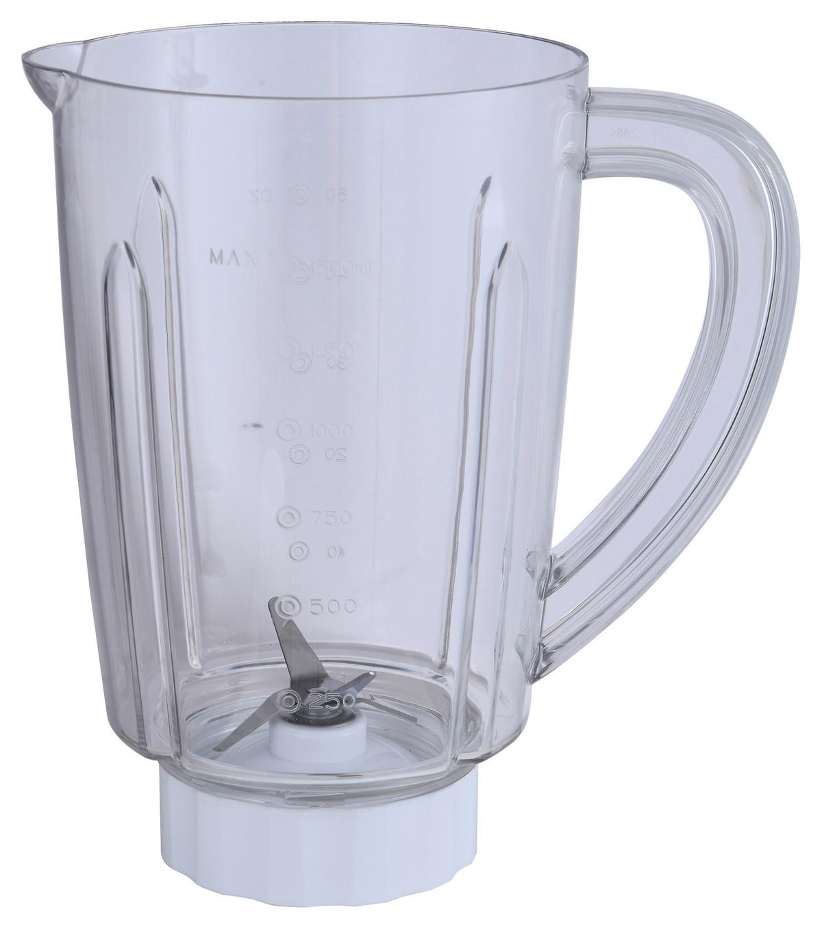 STANDMIXER  - Weiß, Basics, Kunststoff/Metall (38/16/18,5cm)