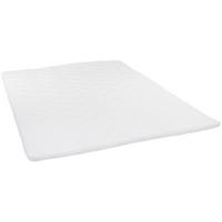 TOPPER LATEX TOPPER 160/200 cm Höhe ca. 6 cm  - Weiß, MODERN, Textil (160/200cm) - Livetastic