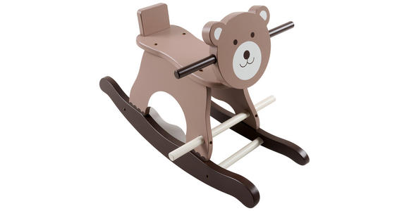 SCHAUKELTIER Honey  - Braun, Trend, Holz (66/36/42cm) - My Baby Lou