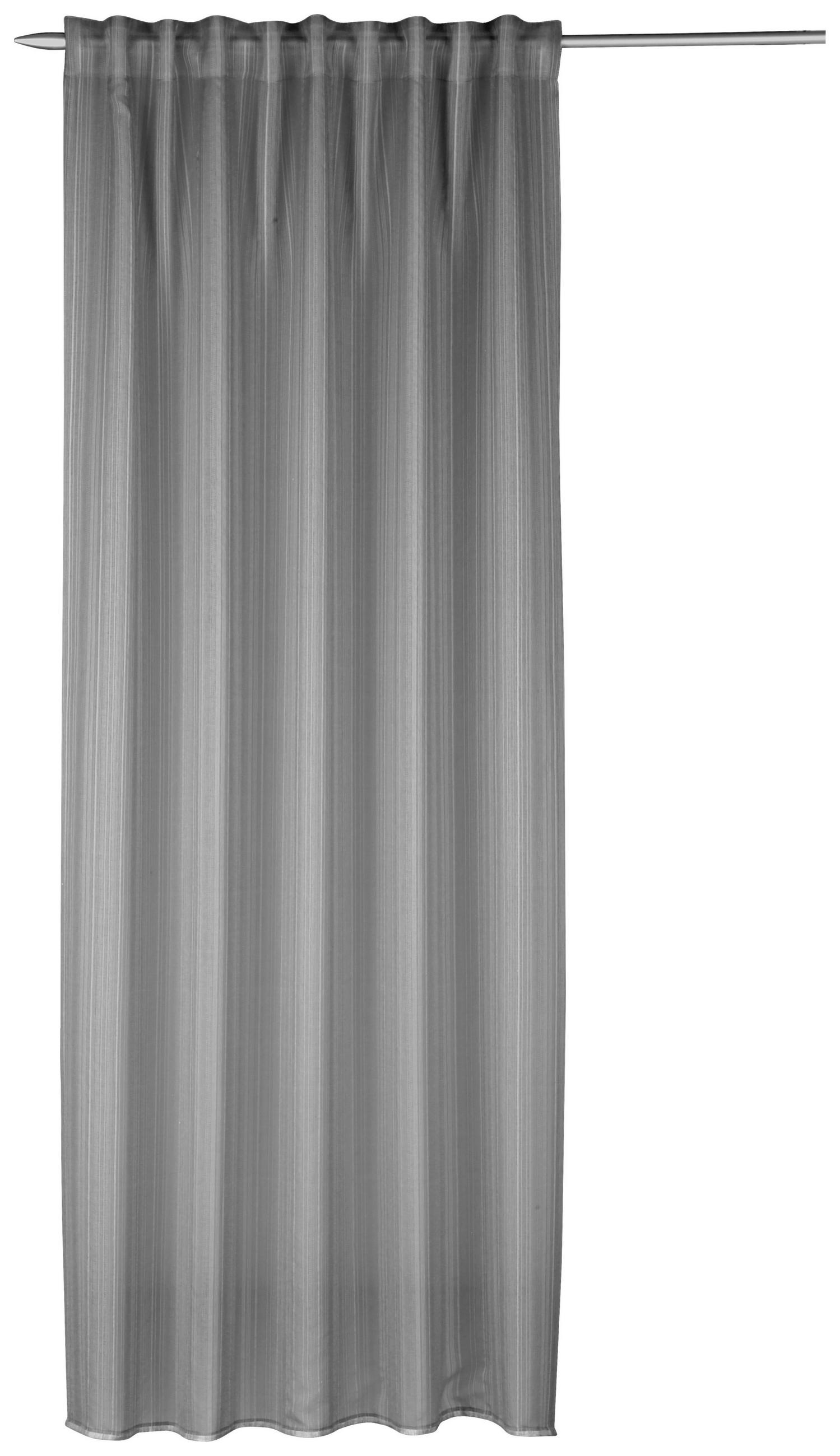 Vorhang Mit Band Kiara 135x245 Cm Anthrazit