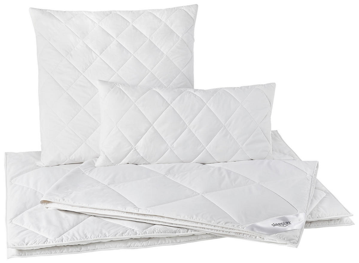GANZJAHRESDECKE  Pasco  135/200 cm   - Weiß, Basics, Textil (135/200cm) - Sleeptex