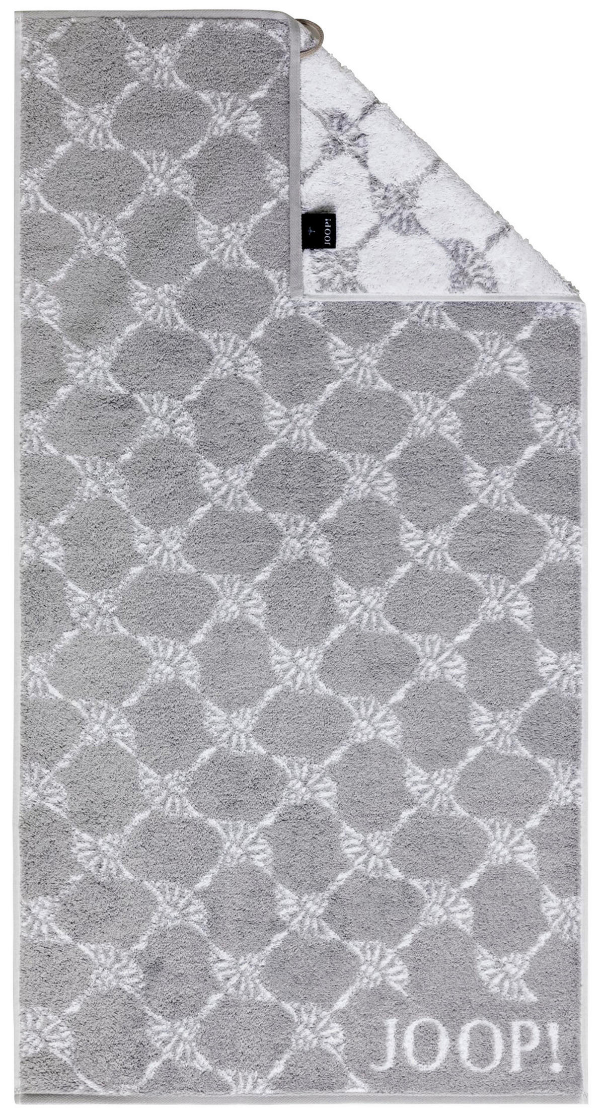 BRISAČA CORNFLOWER  srebrne barve 50/100 cm  - srebrne barve, Design, tekstil (50/100cm) - Joop!