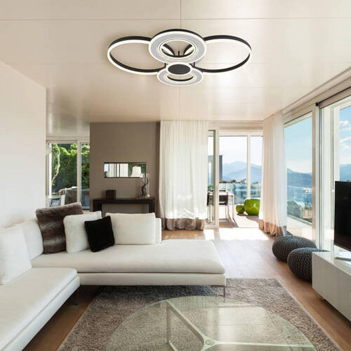 LED-DECKENLEUCHTE Blasius 106/80/16 cm   - Design (106/80/16cm)