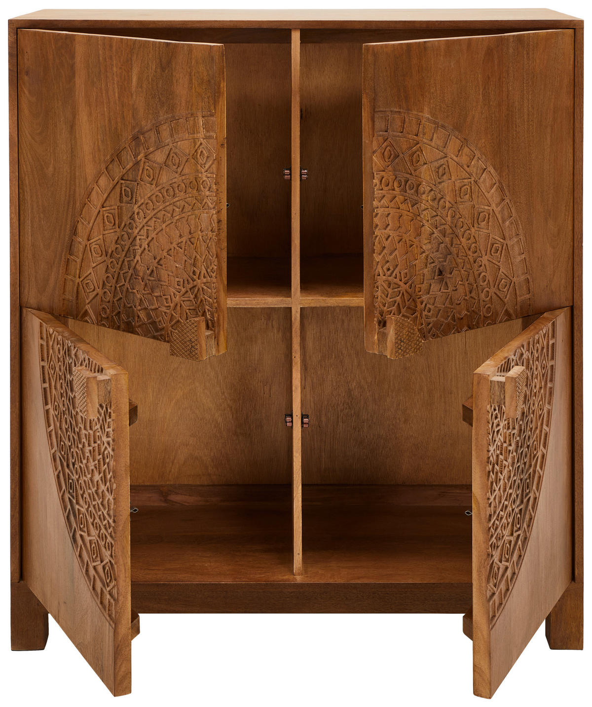 SIDEBOARD Cotonou  in 100/110/40 cm  - Naturfarben/Honig, Natur, Holz (100/110/40cm) - Livetastic