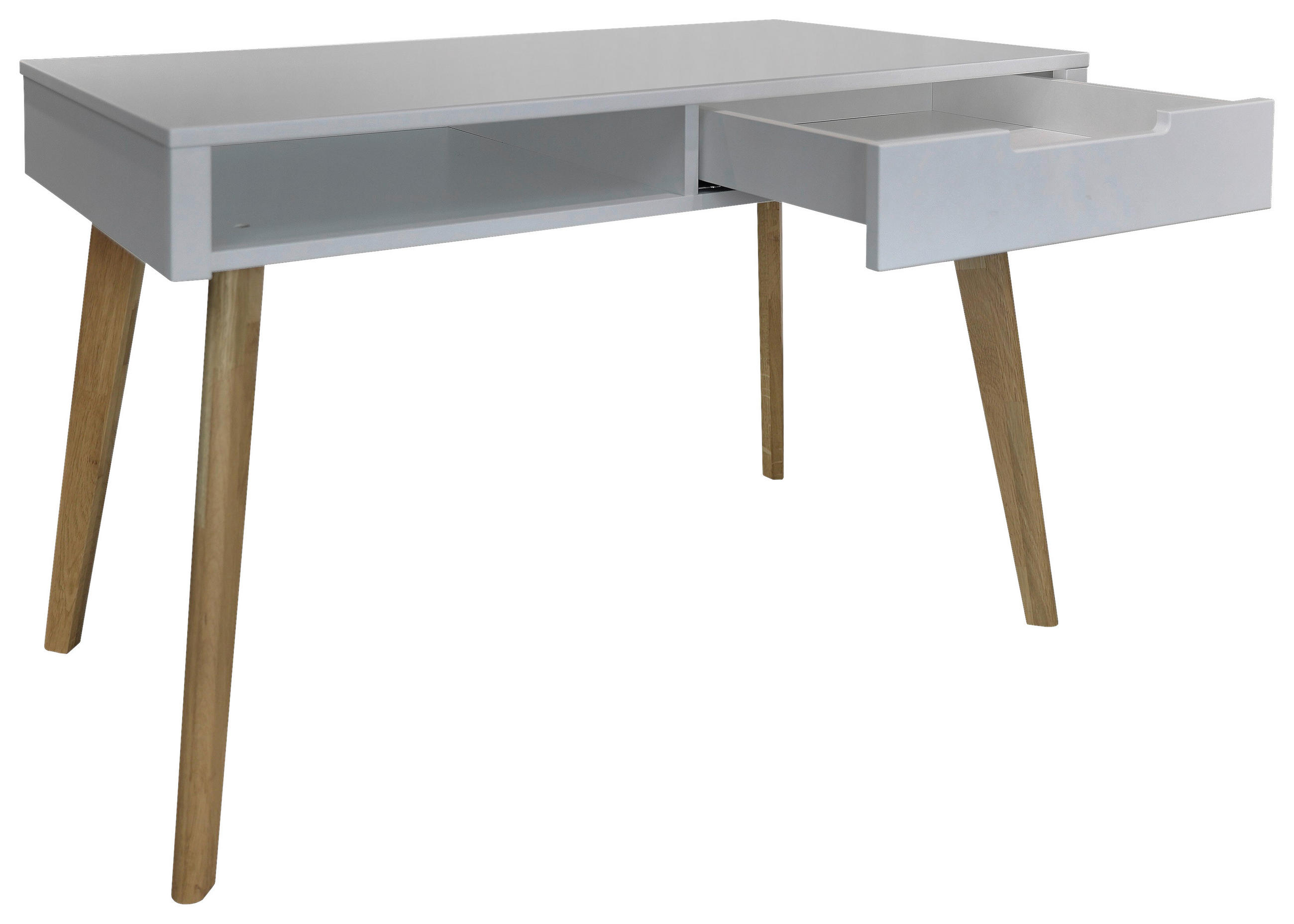 SCHREIBTISCH 120/60/72 cm  in Grau  - Grau, LIFESTYLE, Holz/Holzwerkstoff (120/60/72cm) - Stylife