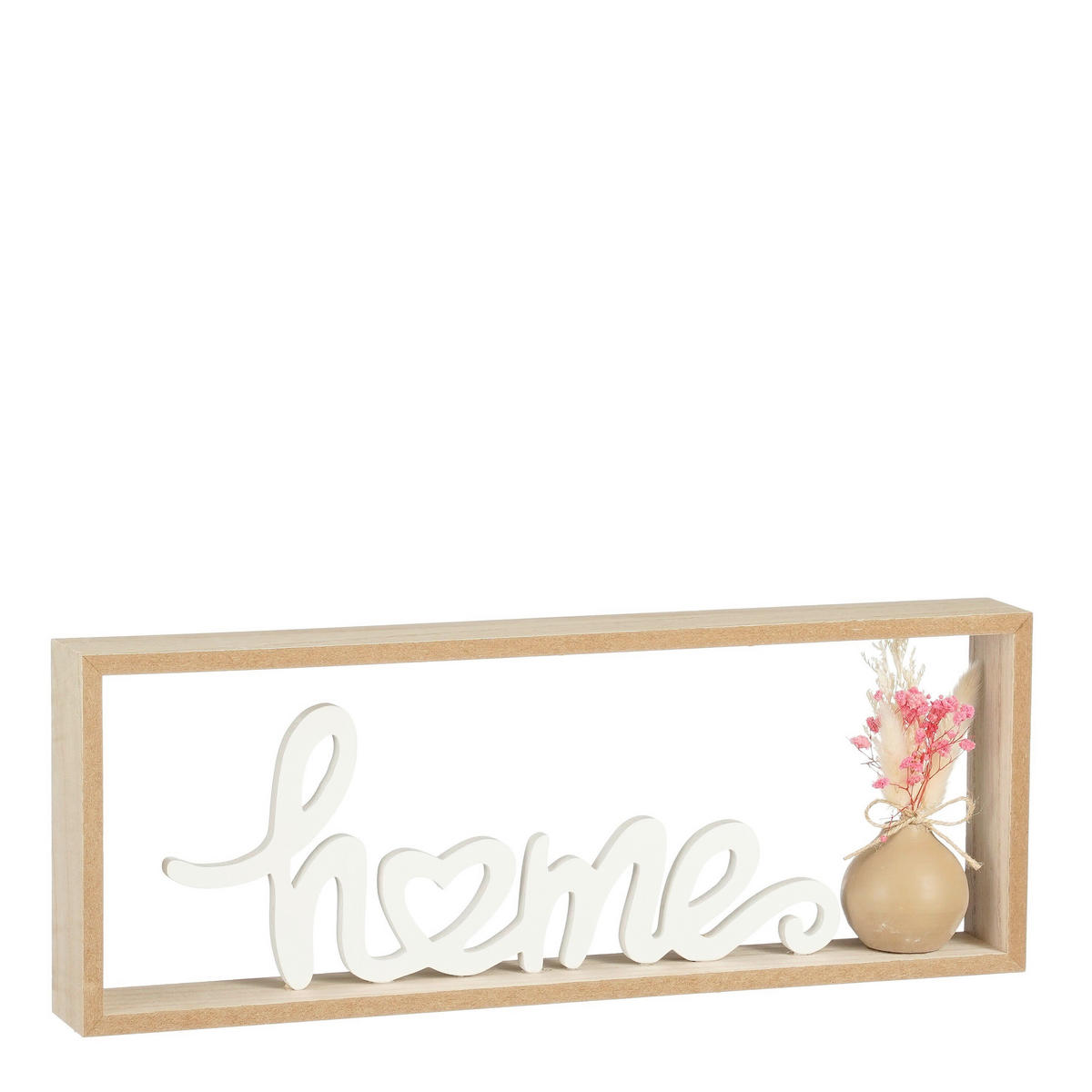 ZIDNA DEKORACIJA     40/4.5/15 cm      - smeđa, Basics, drvni materijal (40/4.5/15cm)