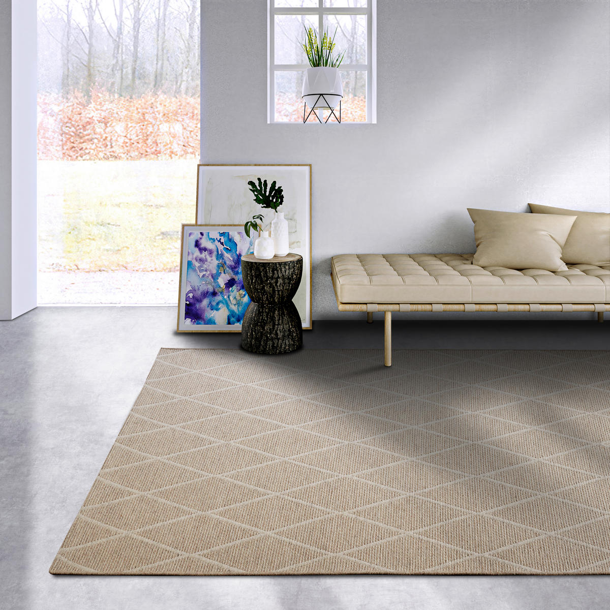 WEBTEPPICH 160/230 cm Kollektion 1843 Beige  - Beige, Basics, Kunststoff/Textil (160/230cm) - Villeroy & Boch