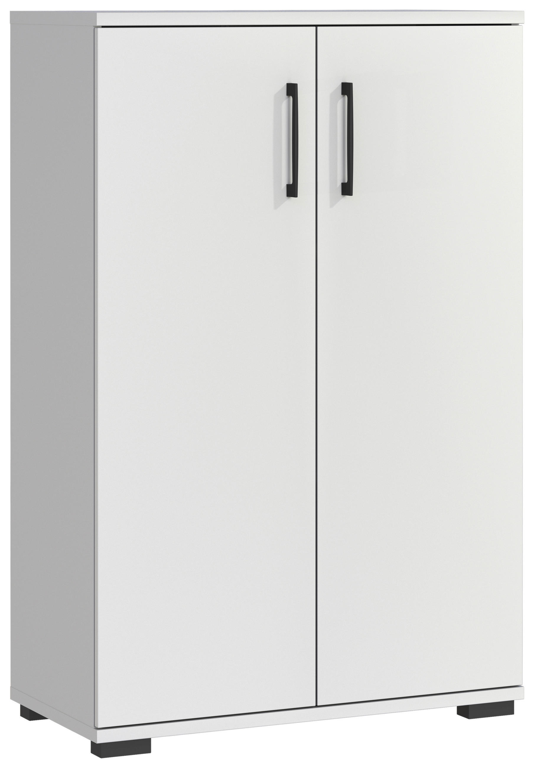 AKTENSCHRANK Grau - Grau, MODERN, Holzwerkstoff (80/123/40cm) - Germania