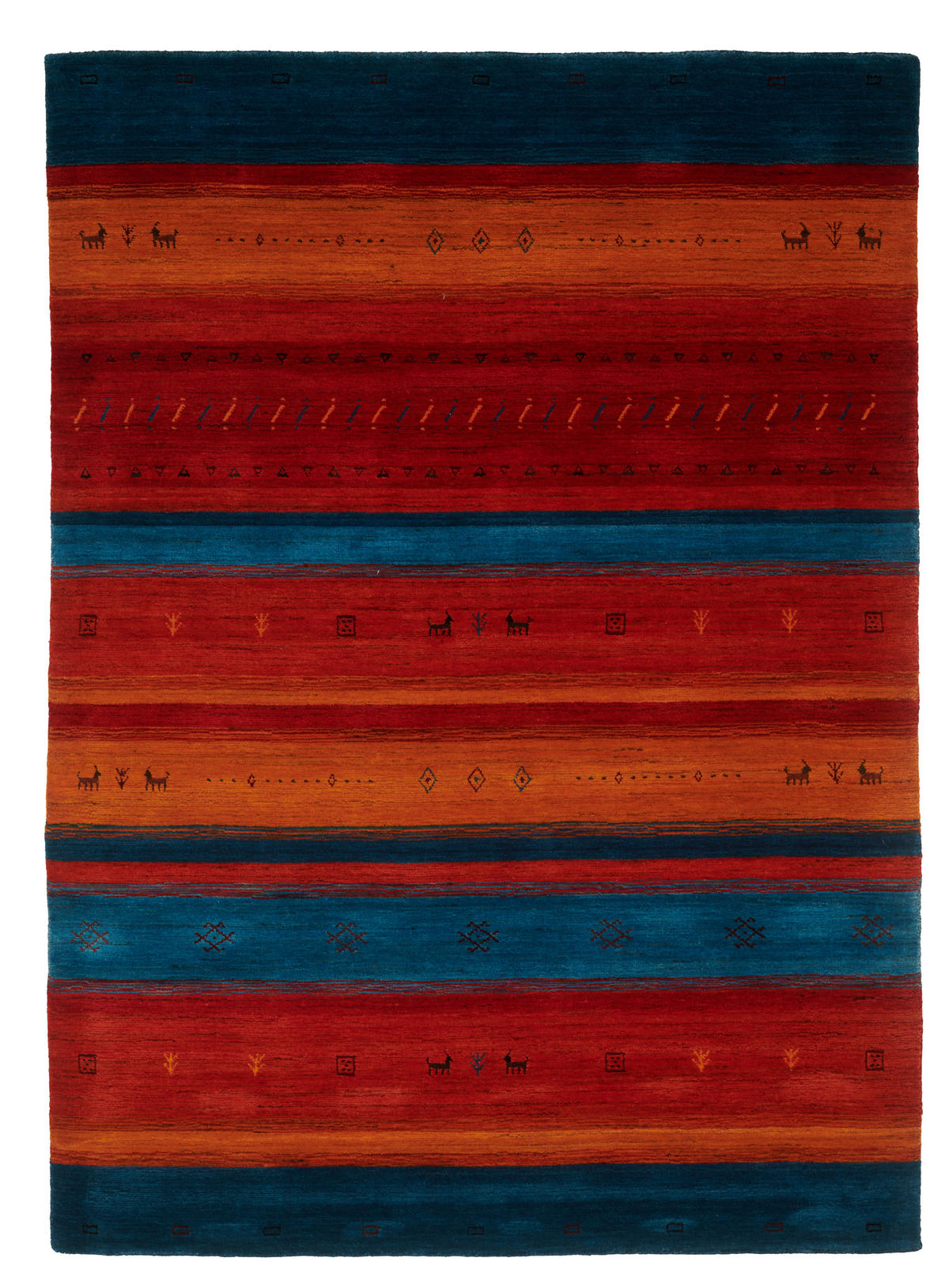 ORIENTTEPPICH 160/90 cm Savannah Multicolor  - Multicolor, Design, Textil (160/90cm) - Cazaris