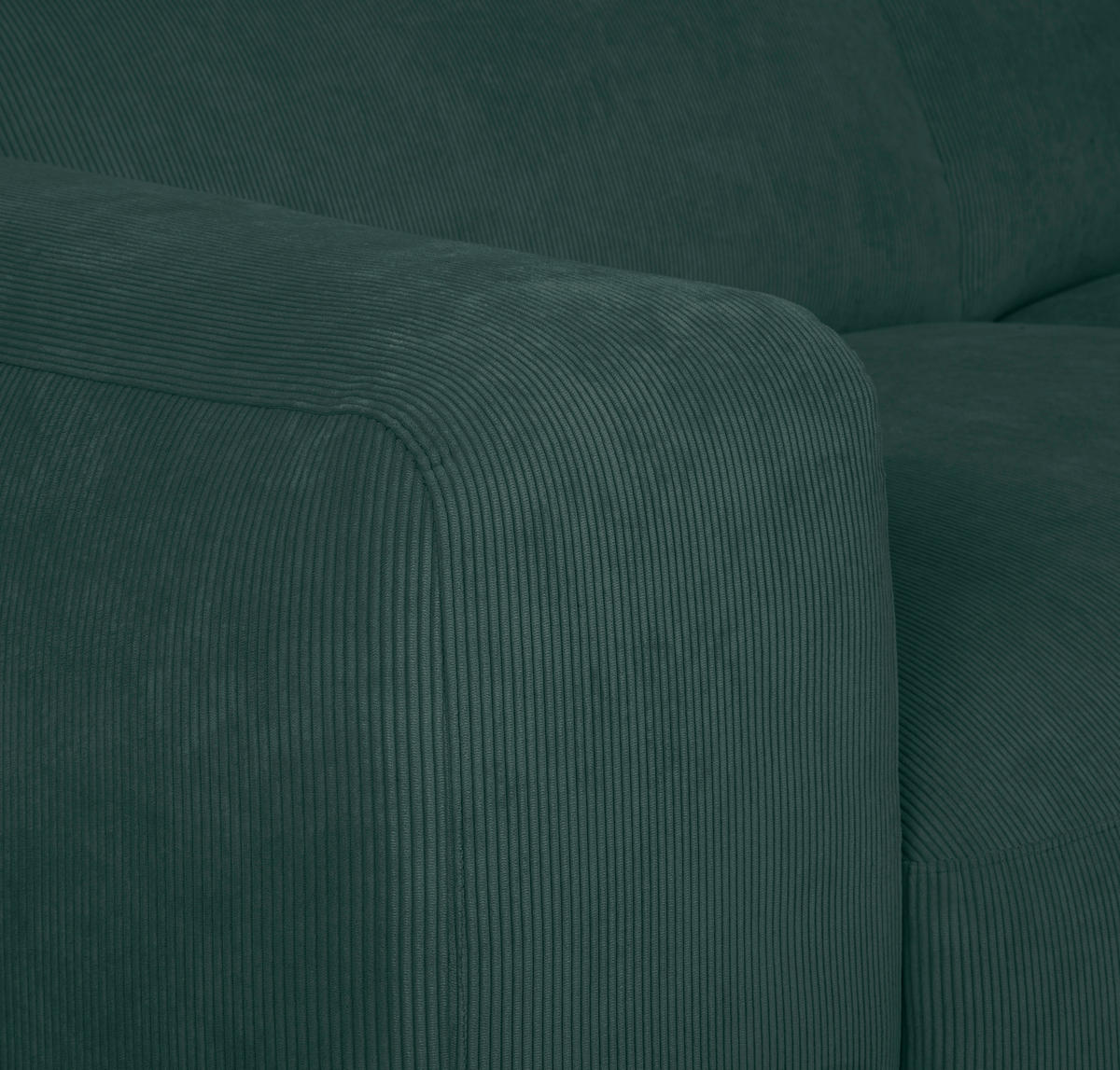 3-SITS SOFFA i manchester grön  - grön/svart, Design, textil/plast (247/75/104cm) - MID.YOU