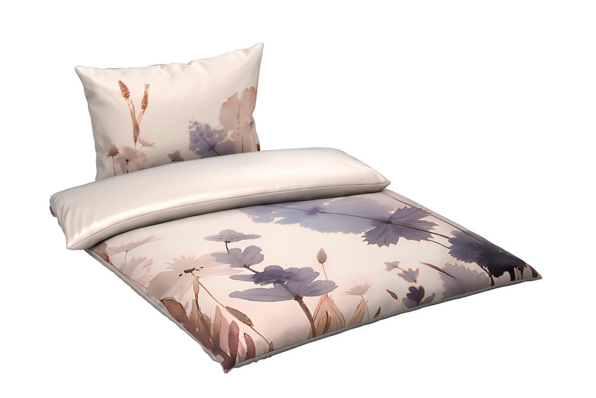 OBOUSTRANNÉ POVLEČENÍ, satén, přírodní barvy, 140/220 cm - přírodní barvy, textil (140/220cm) - Novel