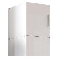 AUFSATZSCHRANK 30/40/54 cm  in  - Chromfarben/Weiß, KONVENTIONELL, Holzwerkstoff/Kunststoff (30/40/54cm) - Xora