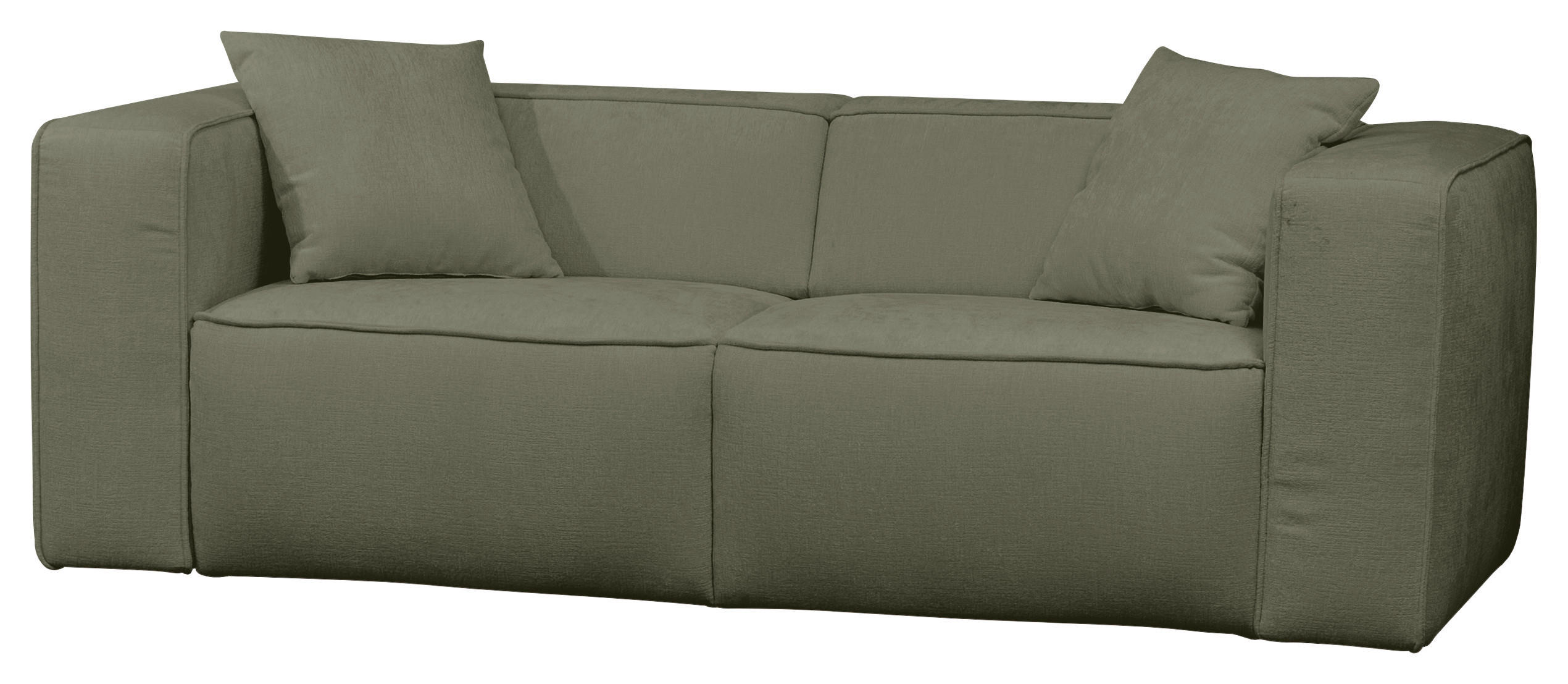 SCHLAFSOFA Chenille Dunkelgrün  - Dunkelgrün/Schwarz, Design, Kunststoff/Textil (227/74/105cm) - Novel