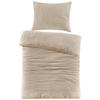 BETTWÄSCHE Renforcé, Musselin 140/220 cm  - Beige, Basics, Textil (140/220cm) - Novel