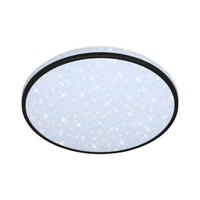 LED SVJETILJKA STROPNA Skizo  - crna, Basics, plastika (38/7cm)