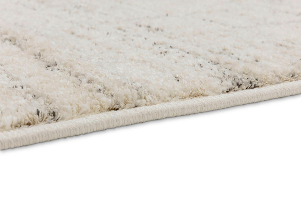 WEBTEPPICH 133/190 cm Maglie Creme  - Creme, KONVENTIONELL, Textil (133/190cm) - Novel