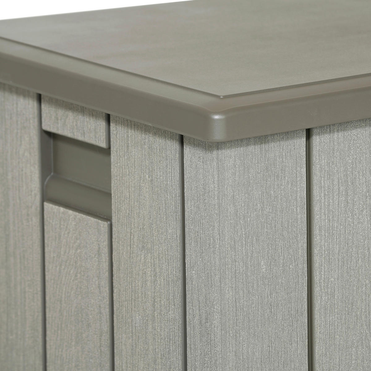  KISSENBOX 151/69/72 cm Kunststoff Grau  - Grau, Basics, Kunststoff (151/69/72cm)