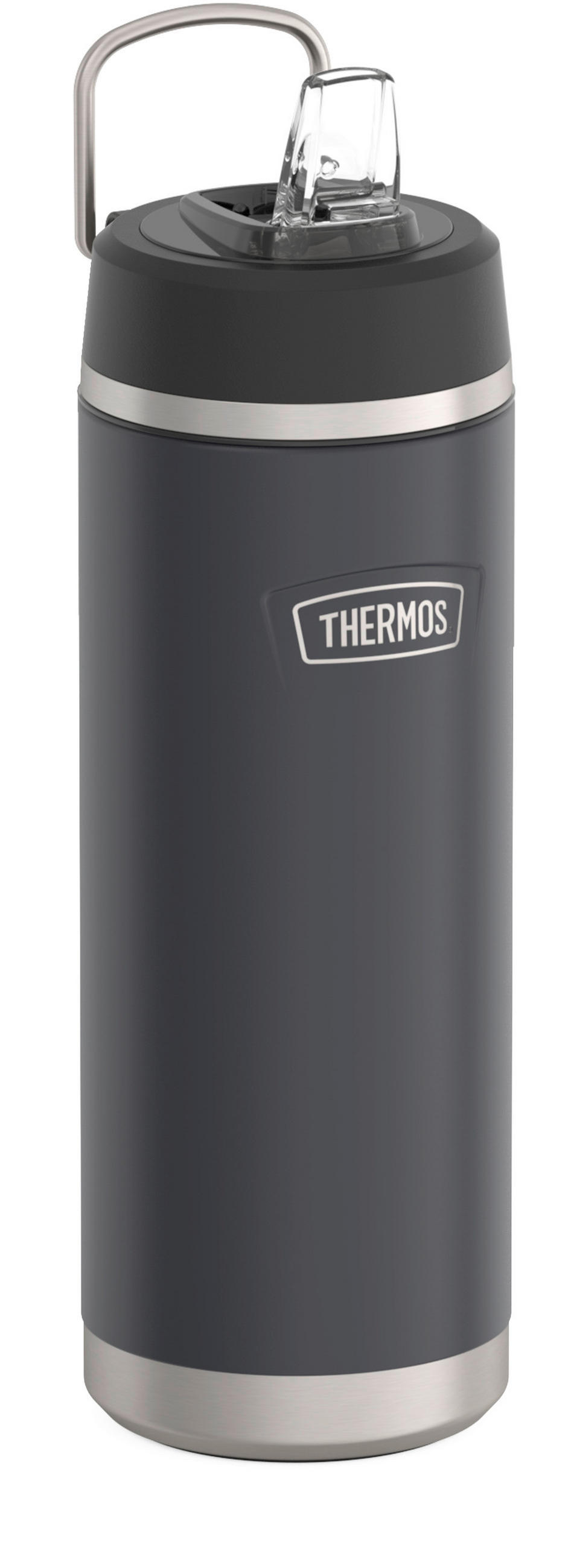 ISOLIERFLASCHE ICON 0,71 L  - Dunkelgrau, Basics, Metall (0,71l) - Thermos