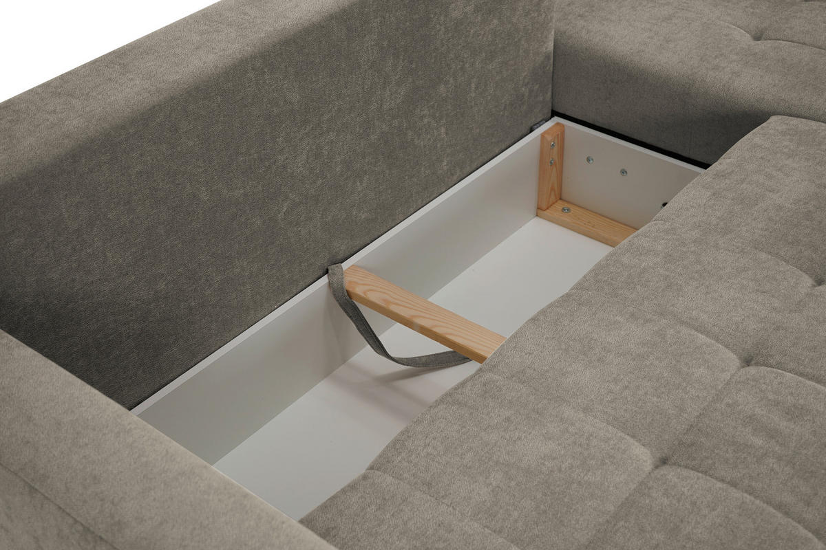 HÖRNSOFFA i ljusgrå  - ljusgrå, Design, textil (232/141cm) - MID.YOU