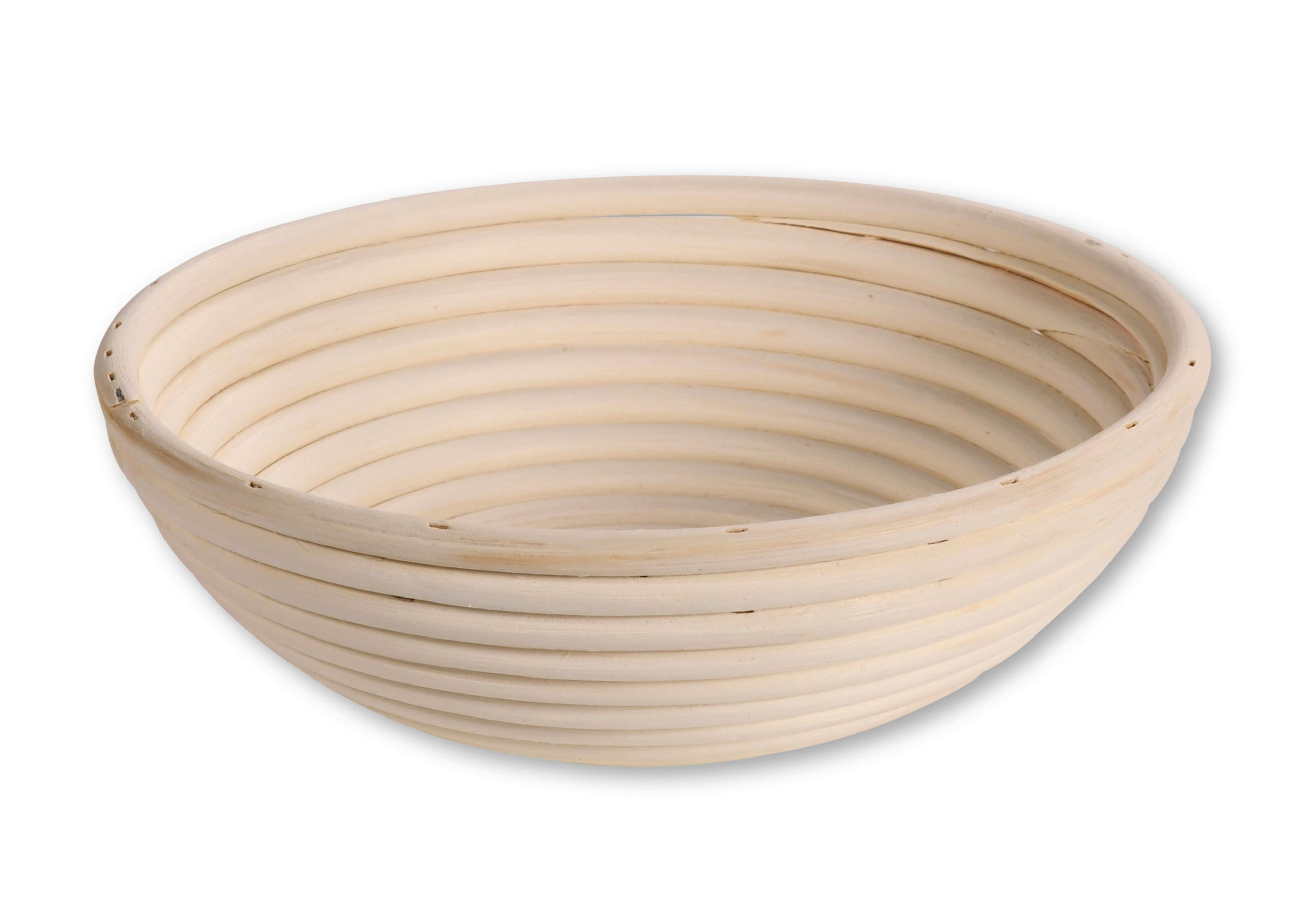 KOŠARA ZA VZHAJANJE TESTA     25/25/8 cm         - naravne barve, Basics, tekstil/les (25/25/8cm) - Kesper