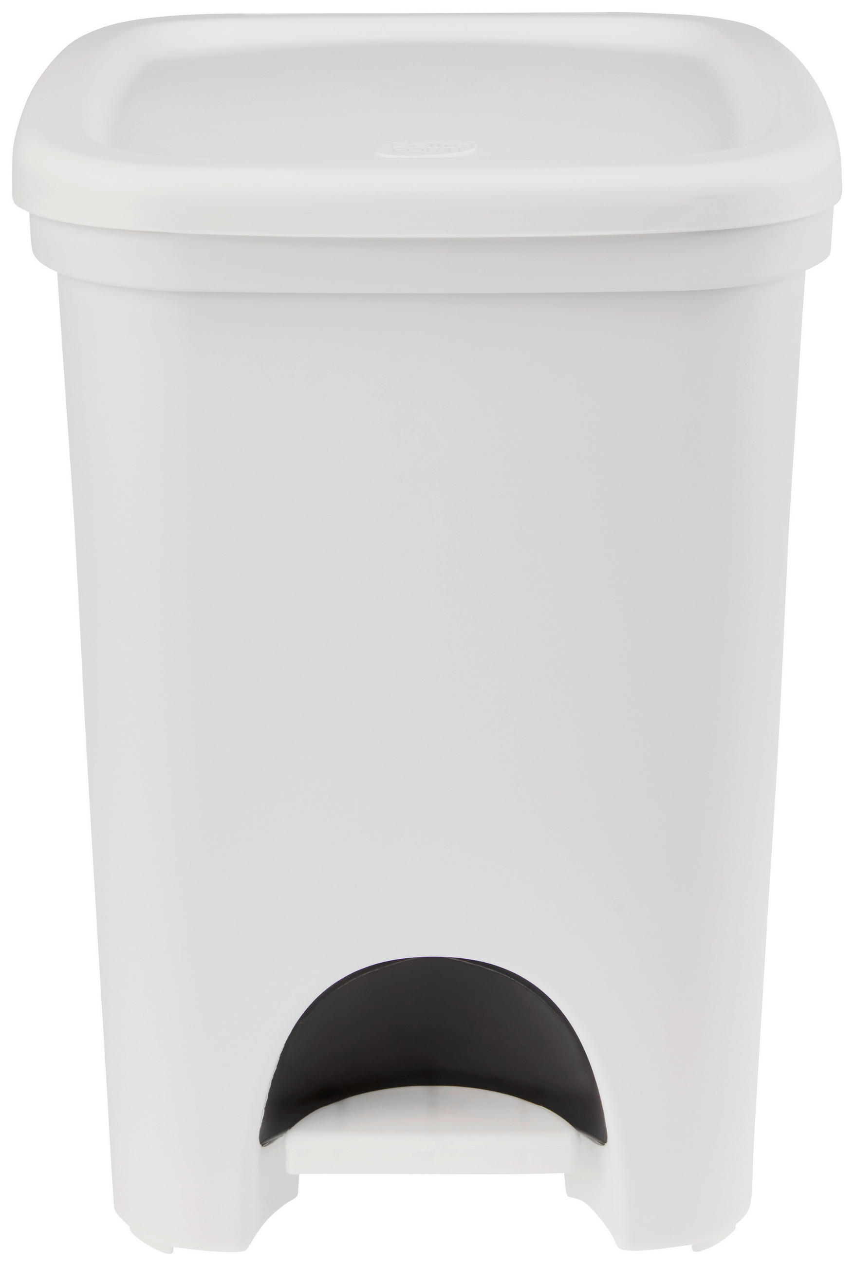 Treteimer 18l Weiß Kunststoff Lbh: 32x26,5x38,5