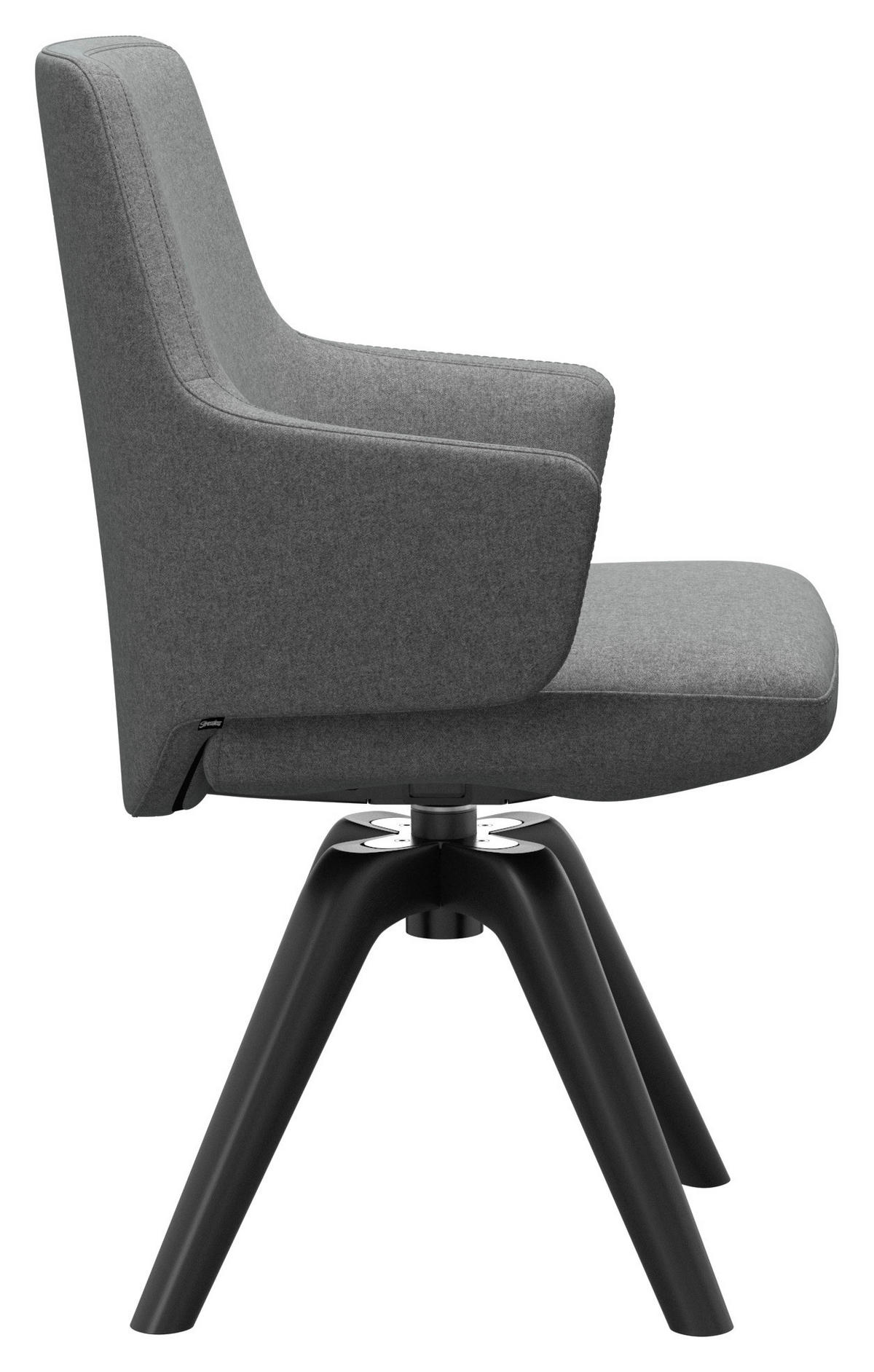 ARMLEHNSTUHL  in Flachgewebe  - Grau, MODERN, Holz/Textil (58/92/62cm) - Stressless