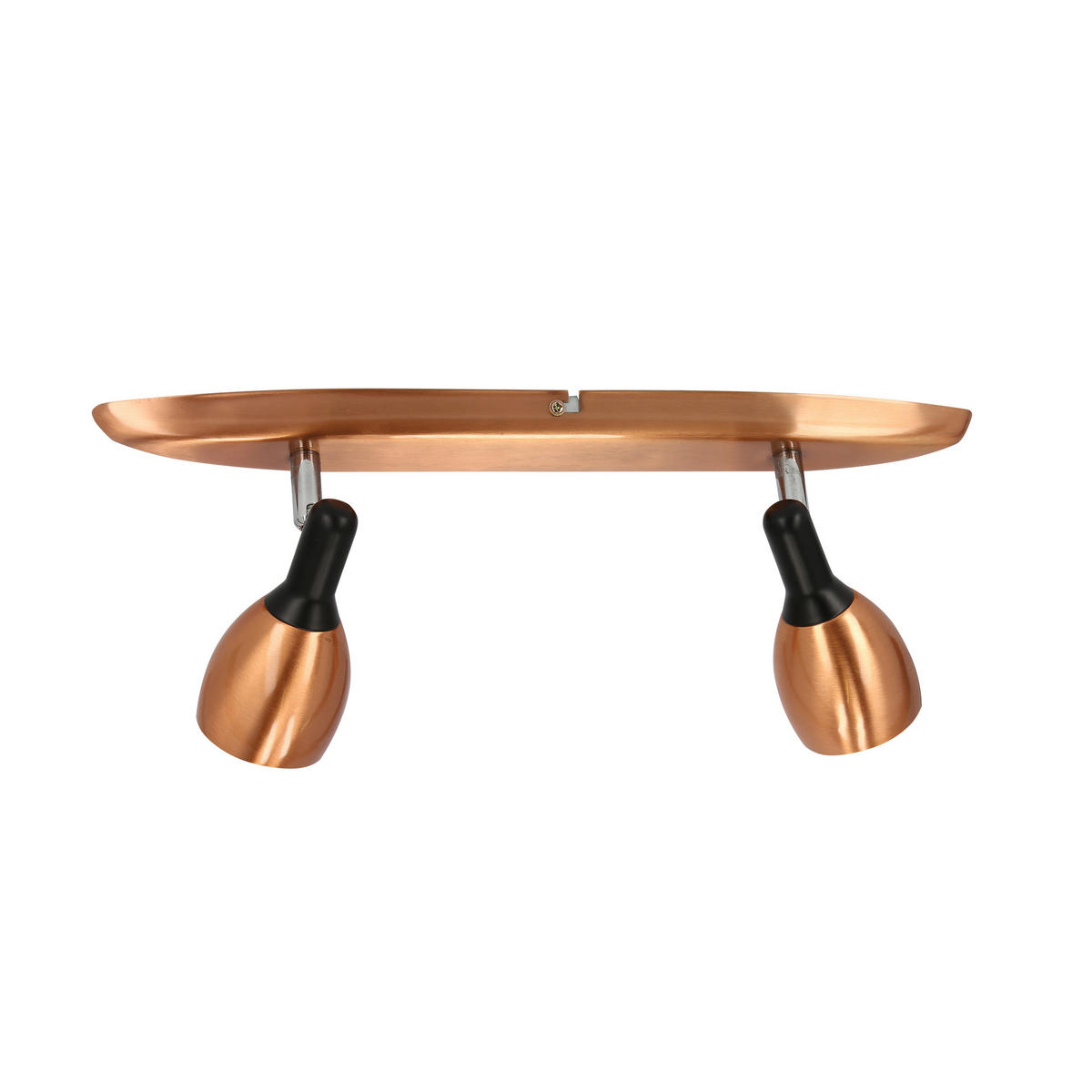 DECKENLEUCHTE Cross 6/40/16 cm  - Kupferfarben, Design, Metall (6/40/16cm)